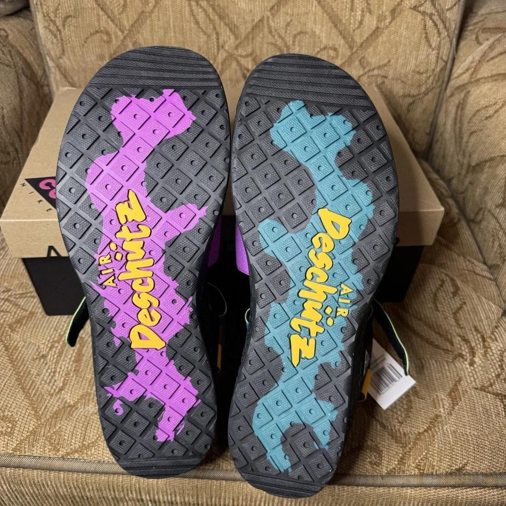 Nike ACG Air Deschutz Vivid Purple Outdoor Slides Sandals CT2890 002 Men's‎ 14